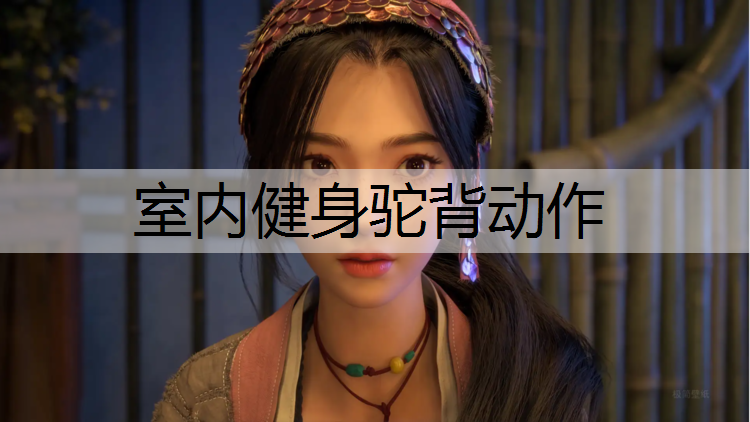 室内健身驼背动作